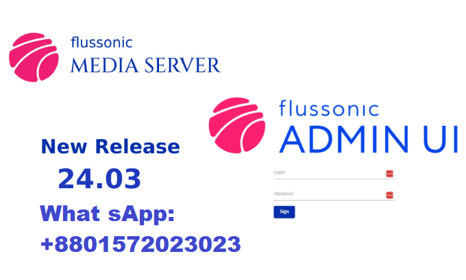 Flussonic Media Server 24.03 Crack